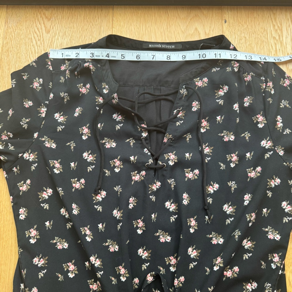 Maison Scotch - Scotch & Soda Boudoir Floral Maxi Dress, long sleeves- 2 - Picture 13 of 15